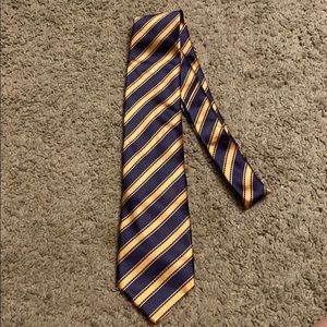 Stefano Ricco Gold/Navy Tie